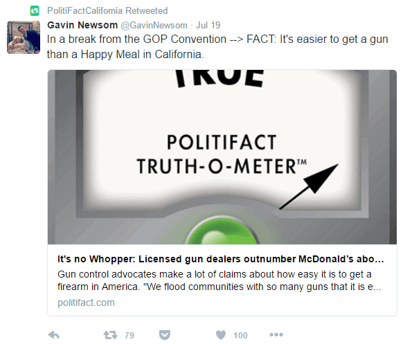 Abetting Gavin Newsom's Big Lie