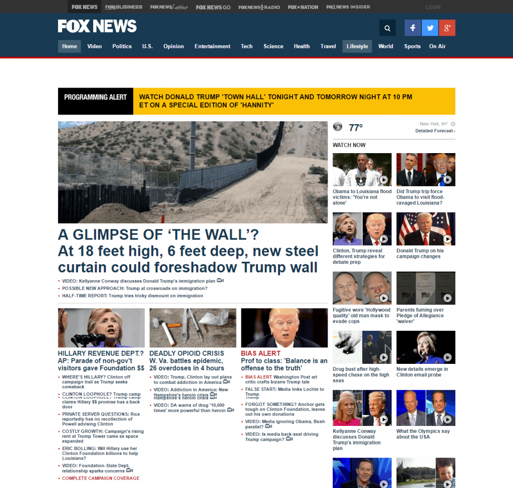 Media Bias, Illustrated