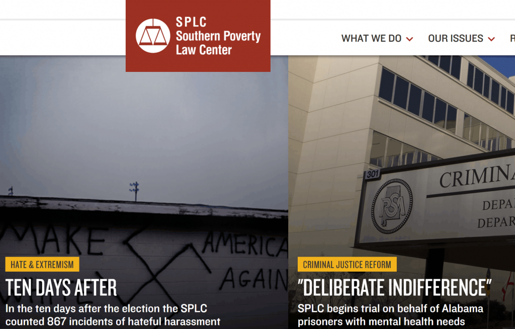 The Southern Poverty Law Center is no longer a non-partisan civil rights organization.